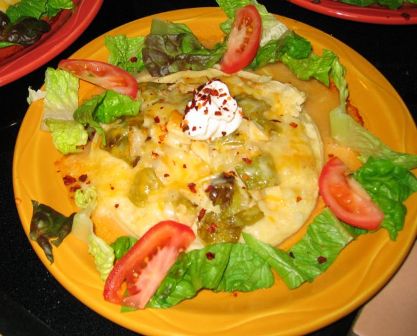 Green Chicken Enchildas